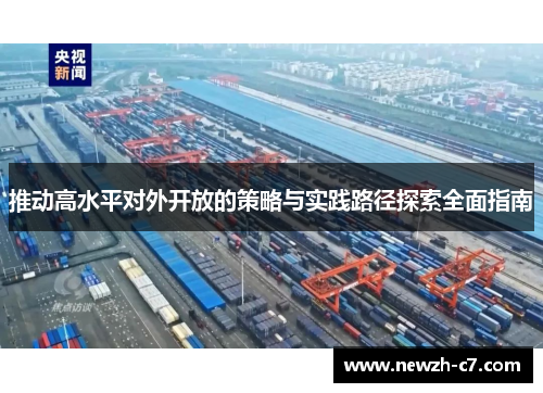 推动高水平对外开放的策略与实践路径探索全面指南 推动高水平对外开放的策略与实践路径探索全面指南